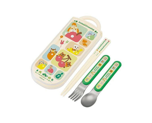 Animal Crossing Kids Utensil Set Anime & Brands Sugoi Mart