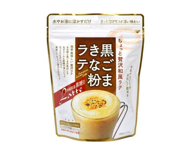 Black Sesame Kinako Instant Latte Food and Drink Sugoi Mart