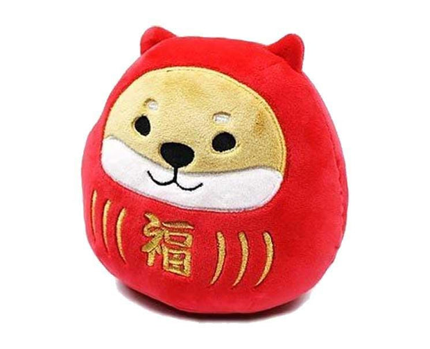 Daruma Plush (Red Shiba Inu) Anime & Brands Sugoi Mart