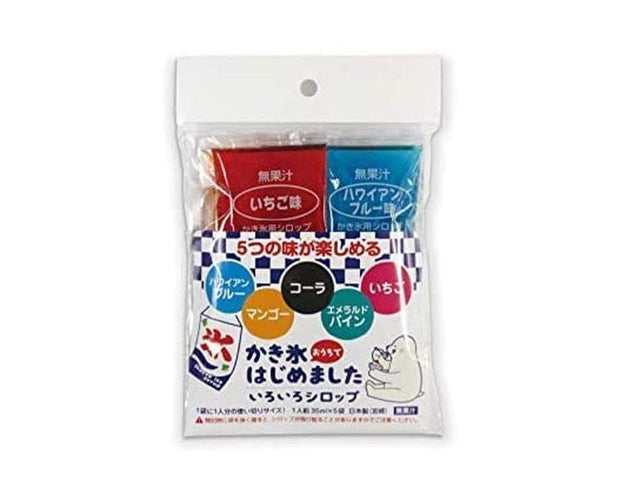 Assorted Shaved Ice Syrup Pack Food and Drink Sugoi Mart