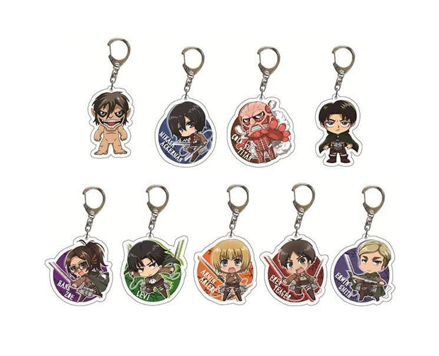 Attack On Titan Keychain Set Anime & Brands Sugoi Mart
