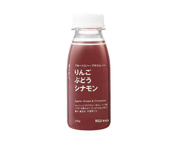 Muji Apple, Grape & Cinnamon Smoothie Food and Drink Sugoi Mart