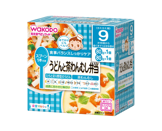 Wakodo Kids Udon and Chawanmushi Bento Food & Drinks Japan Crate Store