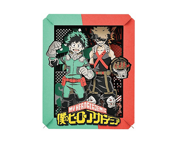 My Hero Academia Paper Theater (Deku and Bakugo) Anime & Brands Japan Crate Store