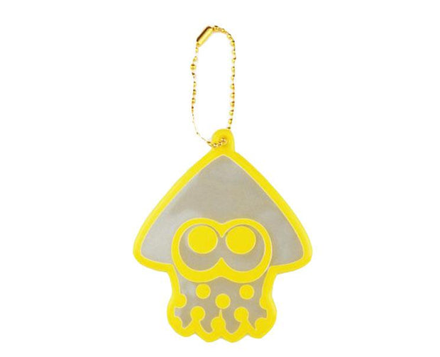 Splatoon 2 Inkling Reflector Keychain (Yellow) Anime & Brands Sugoi Mart