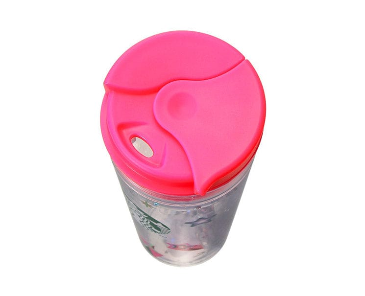 Starbucks Japan Holiday 2023 Liquid Glitter Tumbler