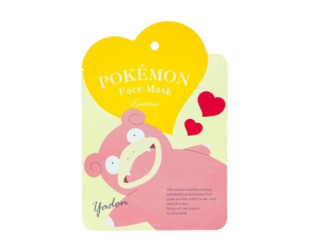 Pokemon Face Mask: Slowpoke Beauty & Care Sugoi Mart