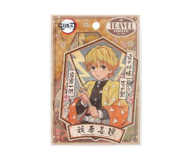 Demon Slayer Travel Stickers: Zenitsu Anime & Brands Sugoi Mart
