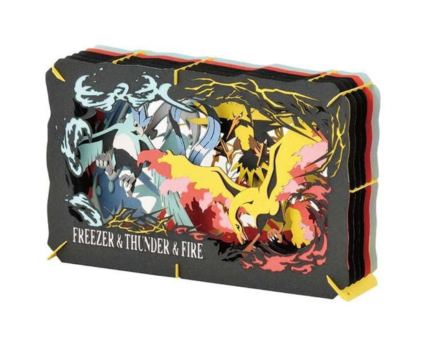 Pokemon Paper Theater XL: Freezer, Thunder, Fire Anime & Brands Sugoi Mart