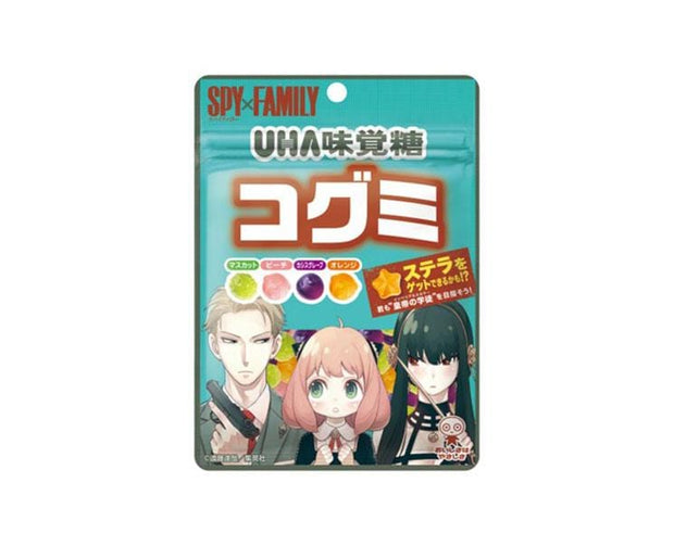 UHA Kogumi Gummy: SpyXFamily Candy and Snacks Sugoi Mart