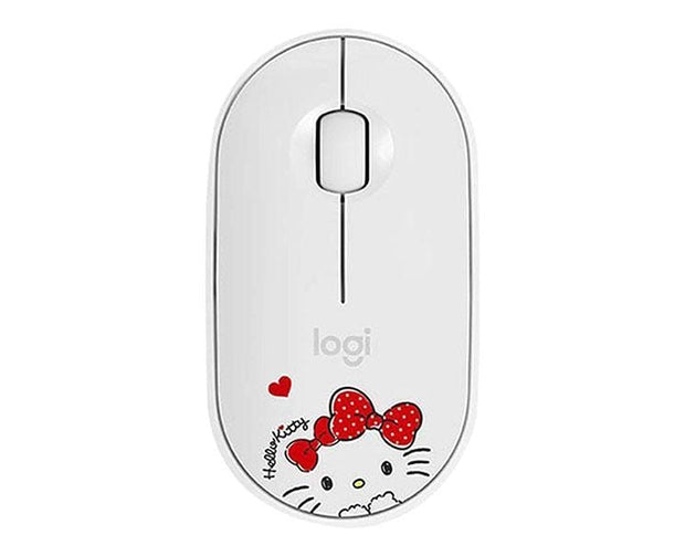 Logitech White Hello Kitty Mouse Home, Hype Sugoi Mart