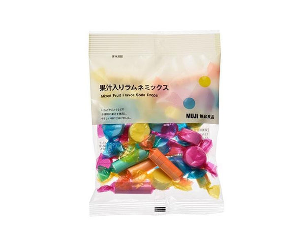 Muji Mixed Fruit Soda Drops Candy and Snacks, Hype Sugoi Mart