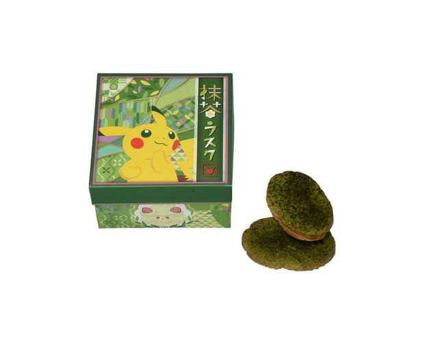 Pikachu Matcha Rusk Candy and Snacks, Hype Sugoi Mart