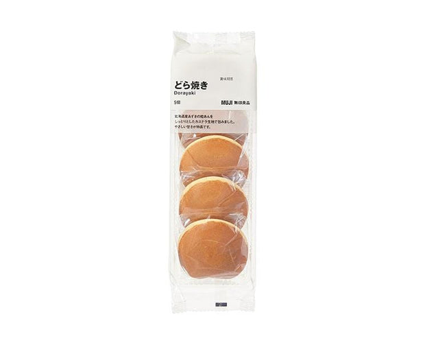 Muji Dorayaki Red Bean Buns (5 Pieces) Candy and Snacks, Hype Sugoi Mart