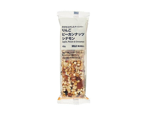 Muji Nuts Bar: Apple, Pecan & Cinnamon Candy and Snacks, Hype Sugoi Mart