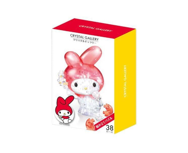 My Melody Crystal Gallery 3D Puzzle Toys and Games, Hype Sugoi Mart