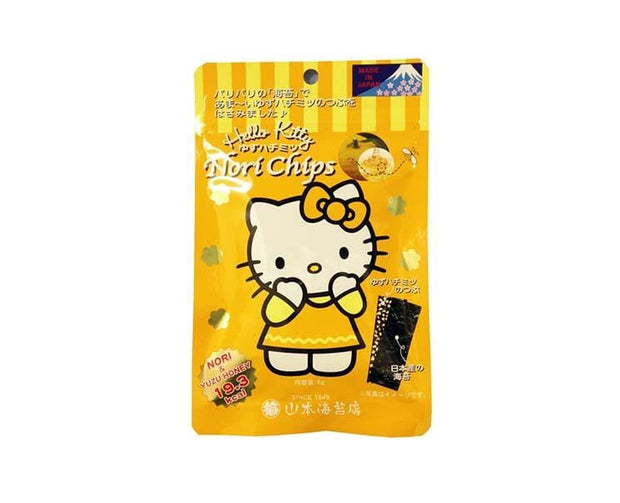 Hello Kitty Nori Chips (Yuzu Honey) Candy and Snacks, Hype Sugoi Mart