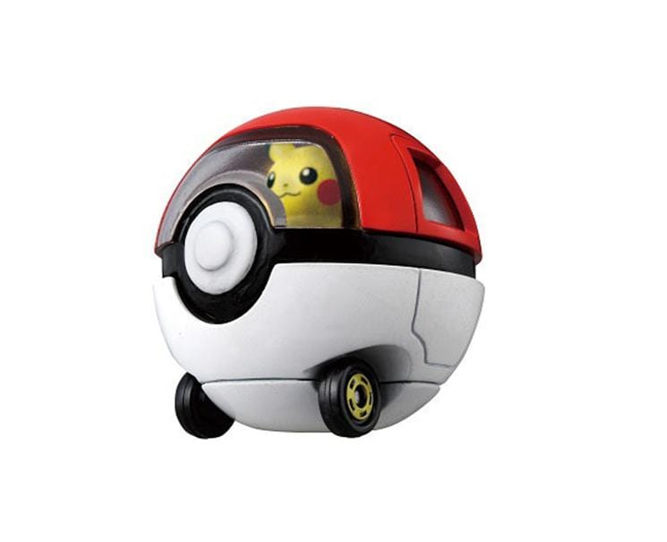 Dream Tomica: Pikachu and Pokeball Car (#R10) Anime & Brands Sugoi Mart