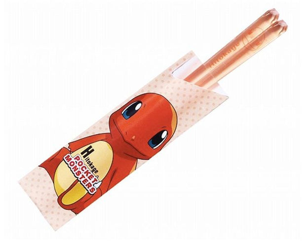 Pokemon Clear Chopsticks (Small): Charmander Home Sugoi Mart