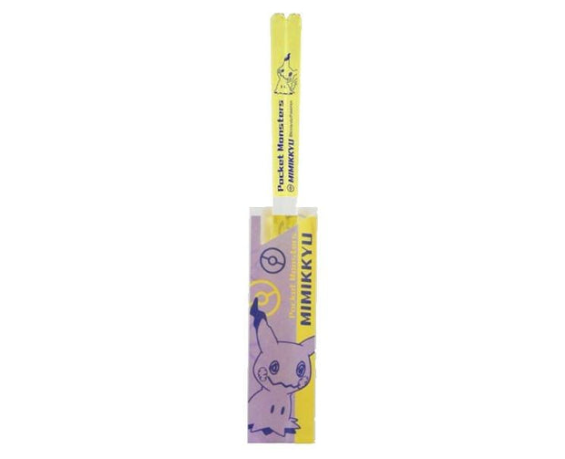Pokemon Clear Chopsticks (Medium): Mimikyu Home Sugoi Mart
