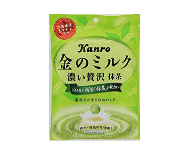 Kanro Gold Milk Candy Matcha Candy and Snacks Japan Crate Store