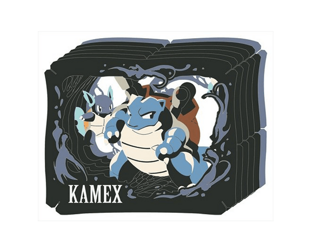 Pokemon Paper Theater (Wartortle, Blastoise) Anime & Brands Japan Crate Store