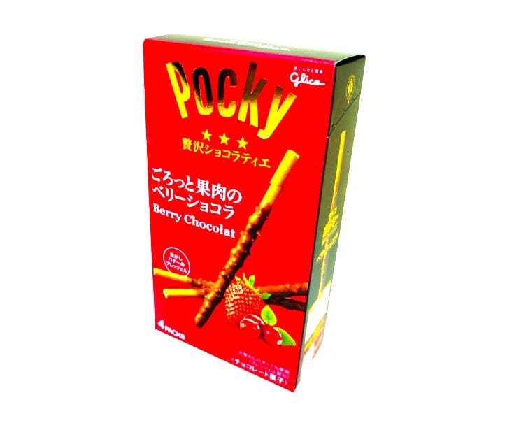 Pocky: Berry Chocolat Candy and Snacks Glico