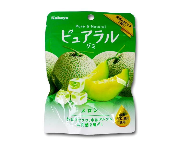 Pureral Gummy Melon Candy and Snacks Kabaya