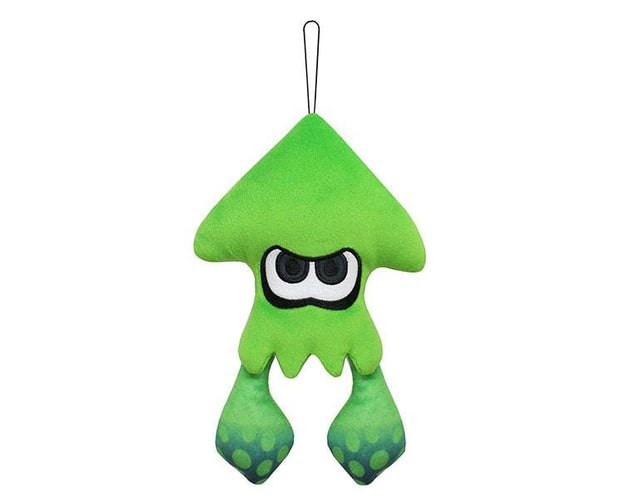 Splatoon 2 Green Squid Inkling Plush (S) Anime & Brands Sugoi Mart