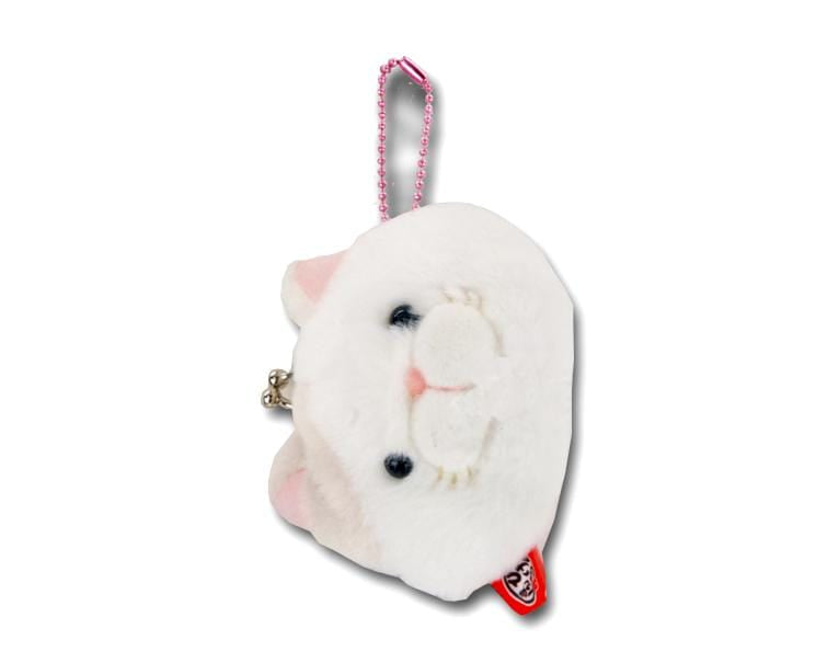 Higemanju Keychain Coin Pouch Plush (white/light gray) Anime & Brands Amunet