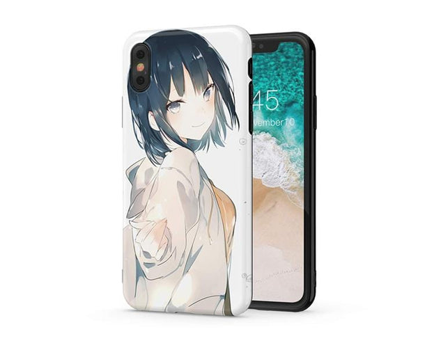 Dreamy Anime Girl iPhone X Case Anime & Brands Japan Crate Store