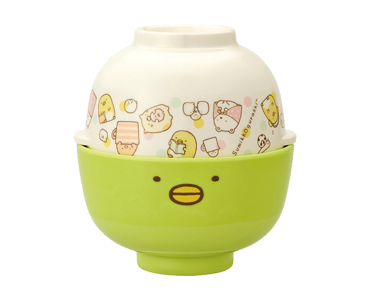 Sumikko Gurashi Rice Bowl Set (Penguin?) Home Japan Crate Store