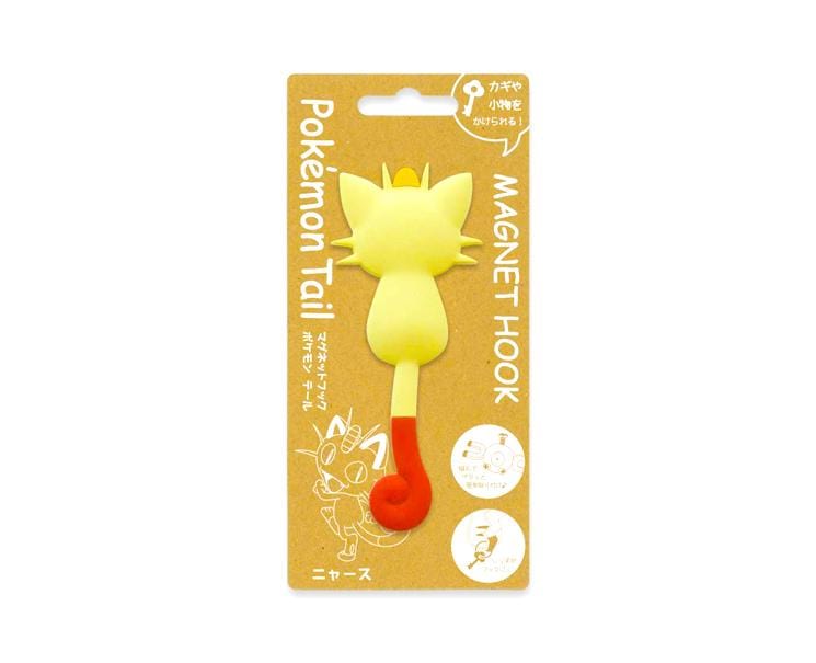 Pokemon Tail Magnet Hook (Meowth) Home, Hype Sugoi Mart