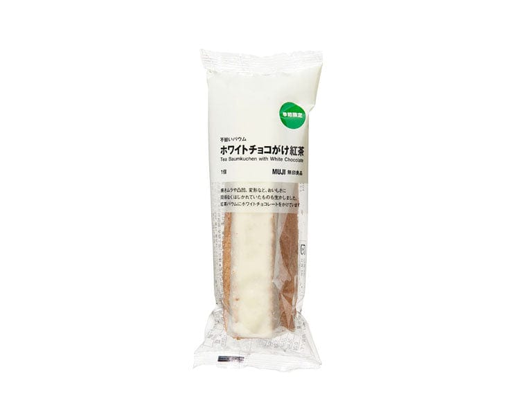 Muji Tea White Chocolate Baumkuchen Cake