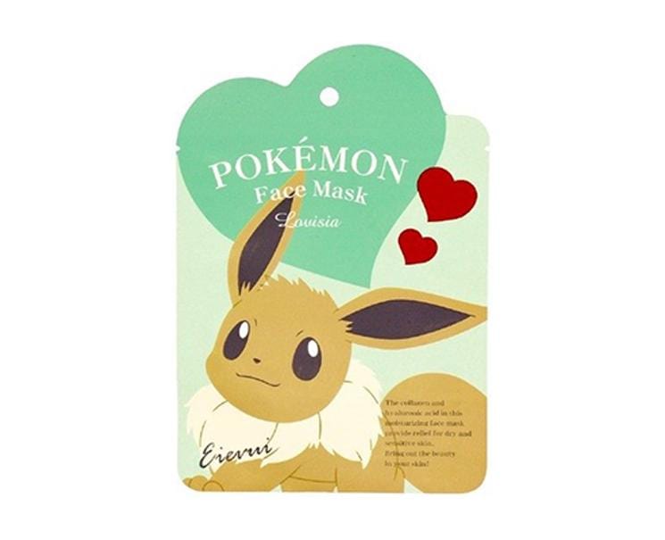 Pokemon Face Mask: Eevee Beauty & Care Sugoi Mart