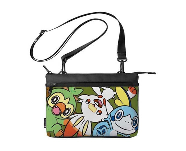Pokemon Grookey, Scorbunny and Sobble Nintendo Switch Lite Shoulder Bag Anime & Brands Sugoi Mart