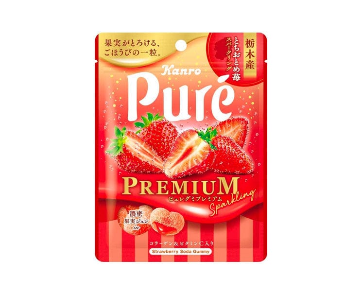 Pure Gummy Premium Tochigi Strawberry Sparkling