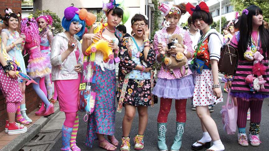 Harajuku subculture Yami Kawaii