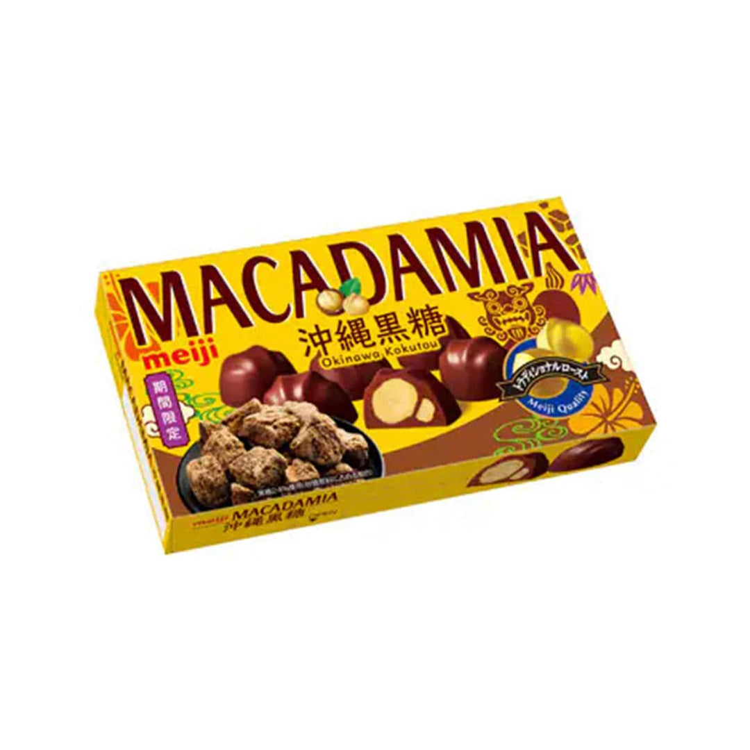 Meiji Macadamia Chocolate Okinawa Brown Sugar