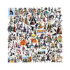 Naruto 100 Pcs Cartoon Waterproof Sticker Set