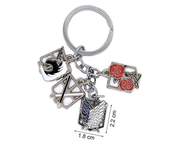 Attack On Titan Military Keychain Anime & Brands Sugoi Mart