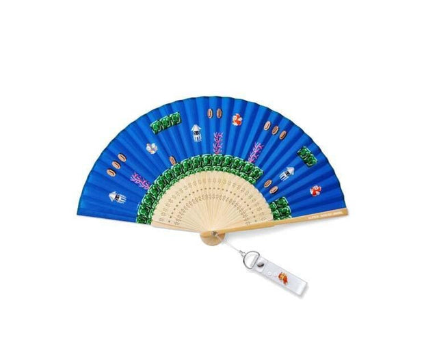 Super Mario Hand Fan (Underwater) Anime & Brands Sugoi Mart