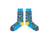 Umbreon x Moon Ball Crew Socks 23-25cm Home Sugoi Mart
