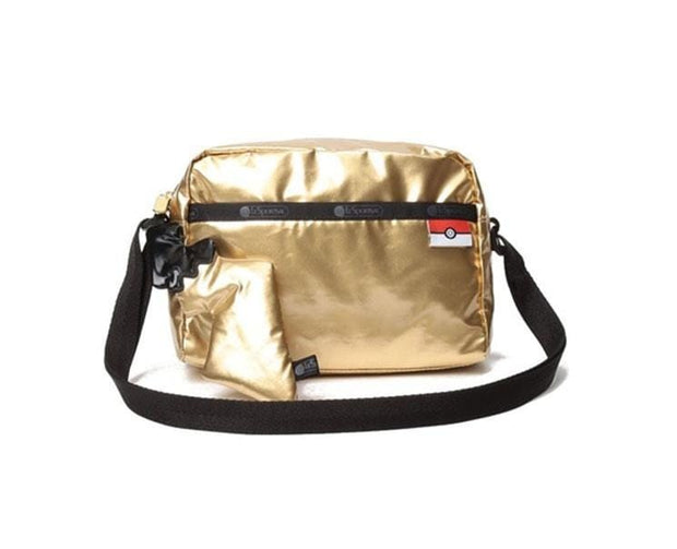 LeSportsac x Pokemon Messenger Bag: Gold Pikachu Home Sugoi Mart
