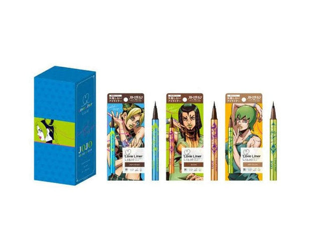 JoJo's Bizarre Adventure Eyeliner Sets Beauty & Care Sugoi Mart Blue