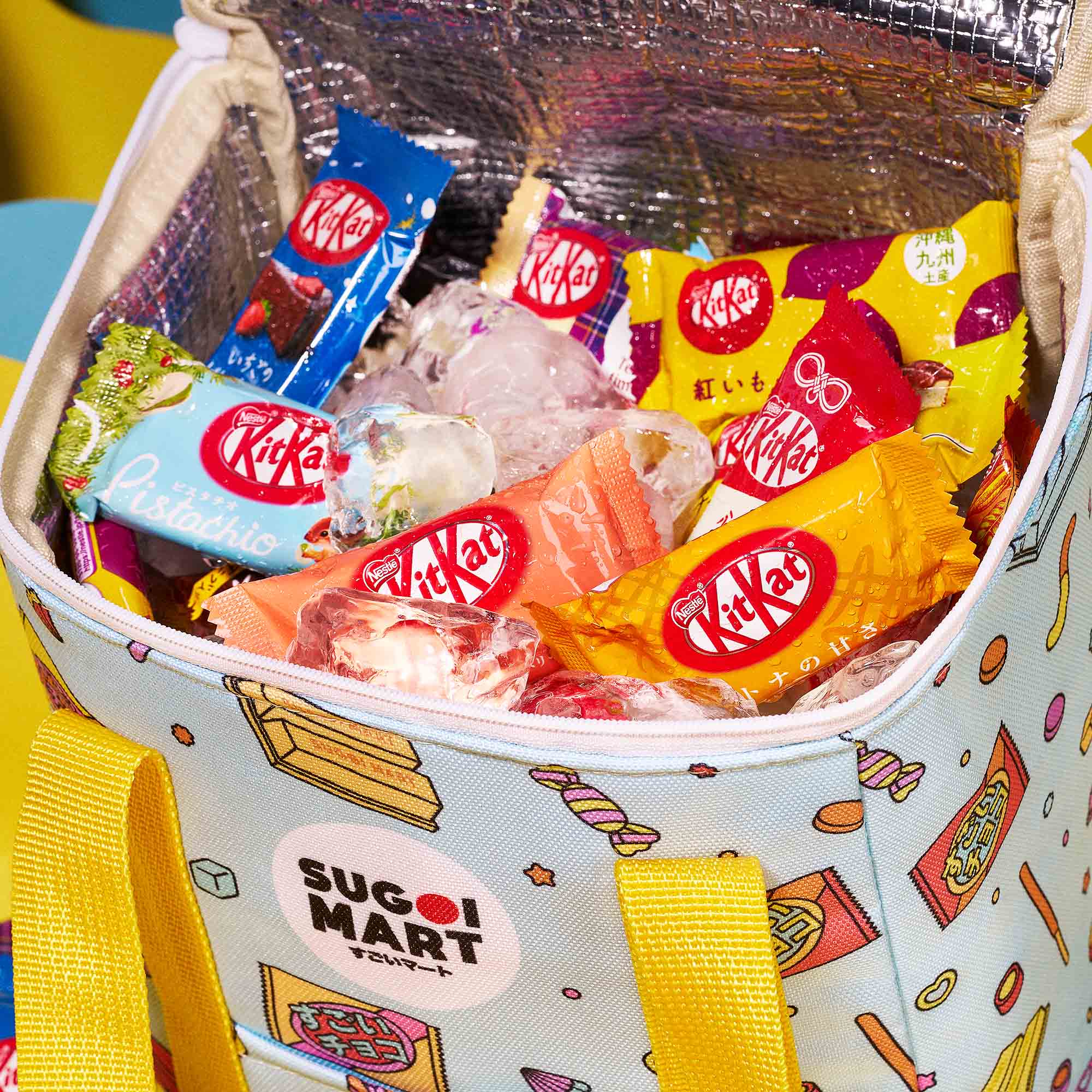 10 Bags of Japanese KitKats Exclusive and Limited Edition outlet Flavors Party Box w/ Extra Gifts