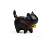 Wooden Cat Figurine: Ebony