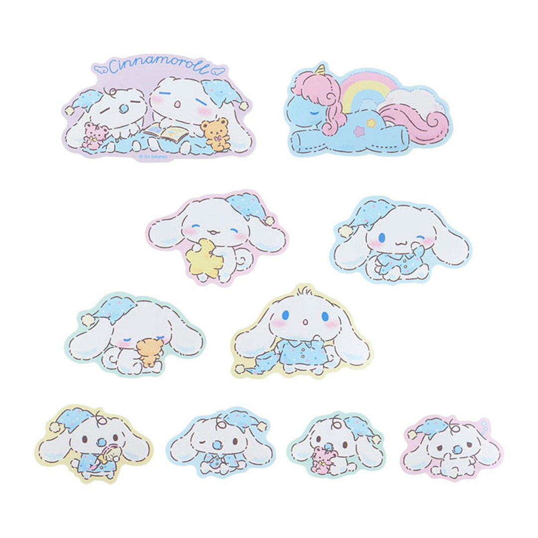 Sanrio Cinnamoroll Sleepy Time Sticker Set