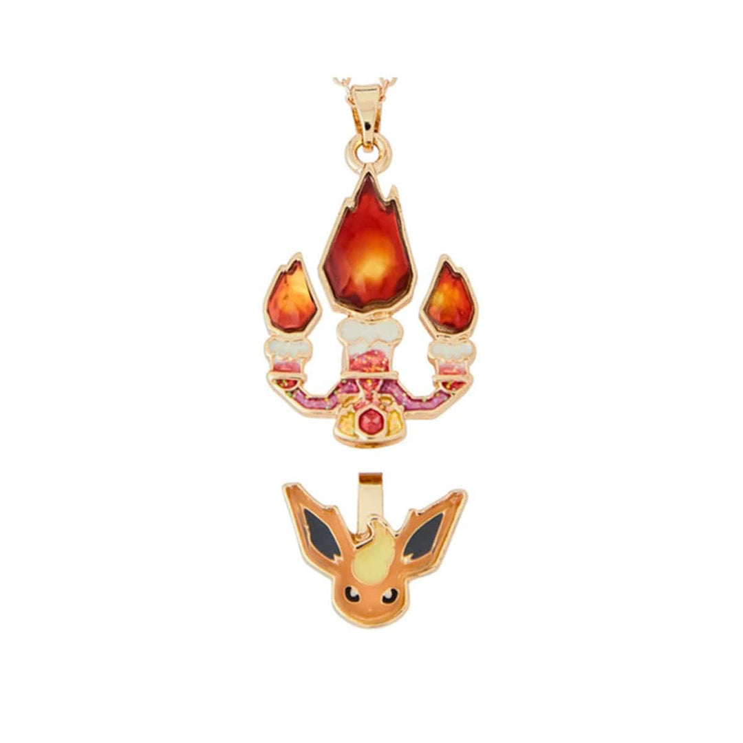 Pokemon Necklace: Flareon