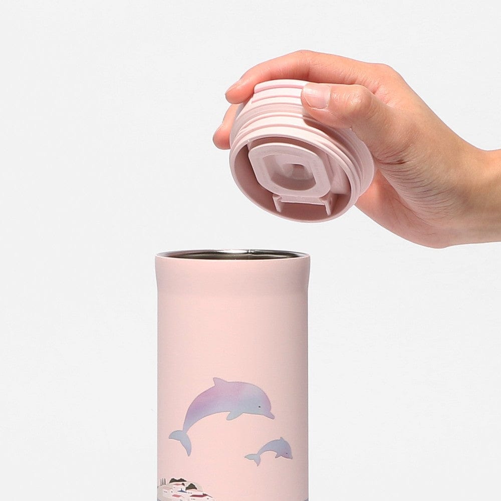 Starbucks Japan Seaside Dolphin Stainless Bottle | Sugoi Mart Starbucks Japan Seaside Dolphin Stainless Bottle | Sugoi Mart
